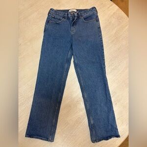 Abercrombie & Fitch Blue Straight Leg Jeans
